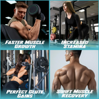 THRIVE+ creatine benefits for stamina, strength, glutes, recovery